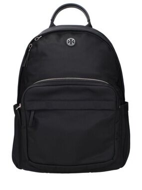 Tory Burch Black Nylon Backpack - Sleek Everyday Bag